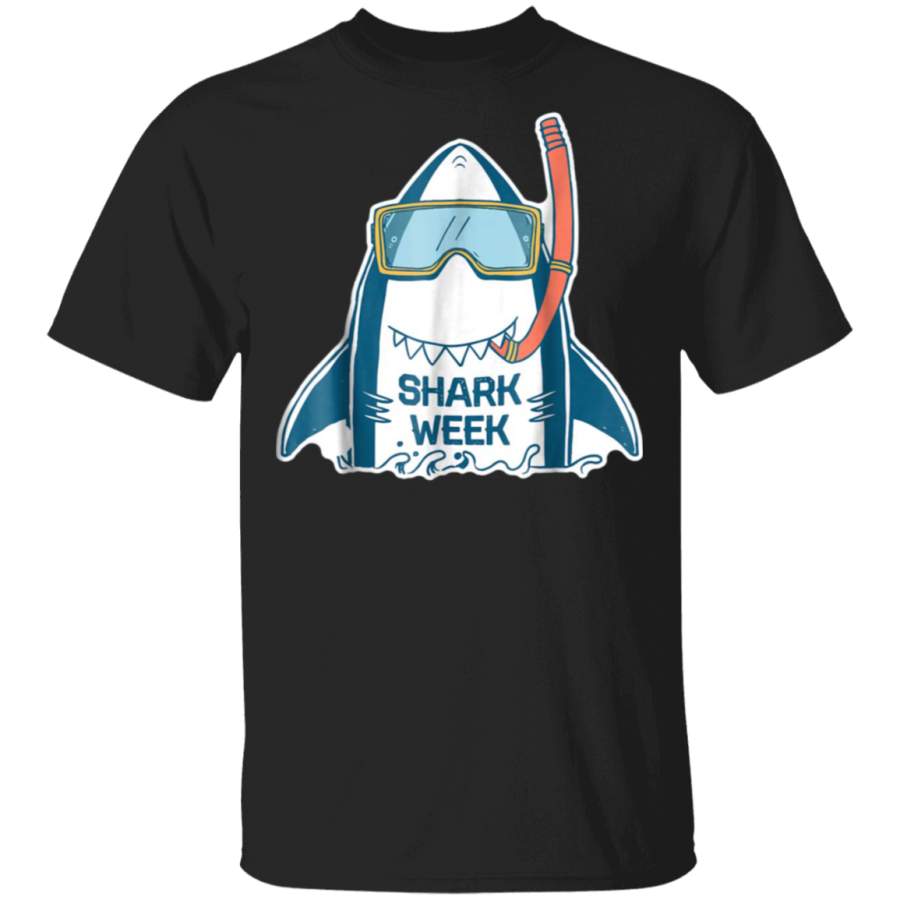 Week of The Shark T Shirt   New 2018 Novelty Graphic Shirt