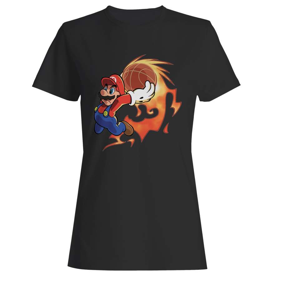 Super Mario Fireball Woman’s T-Shirt