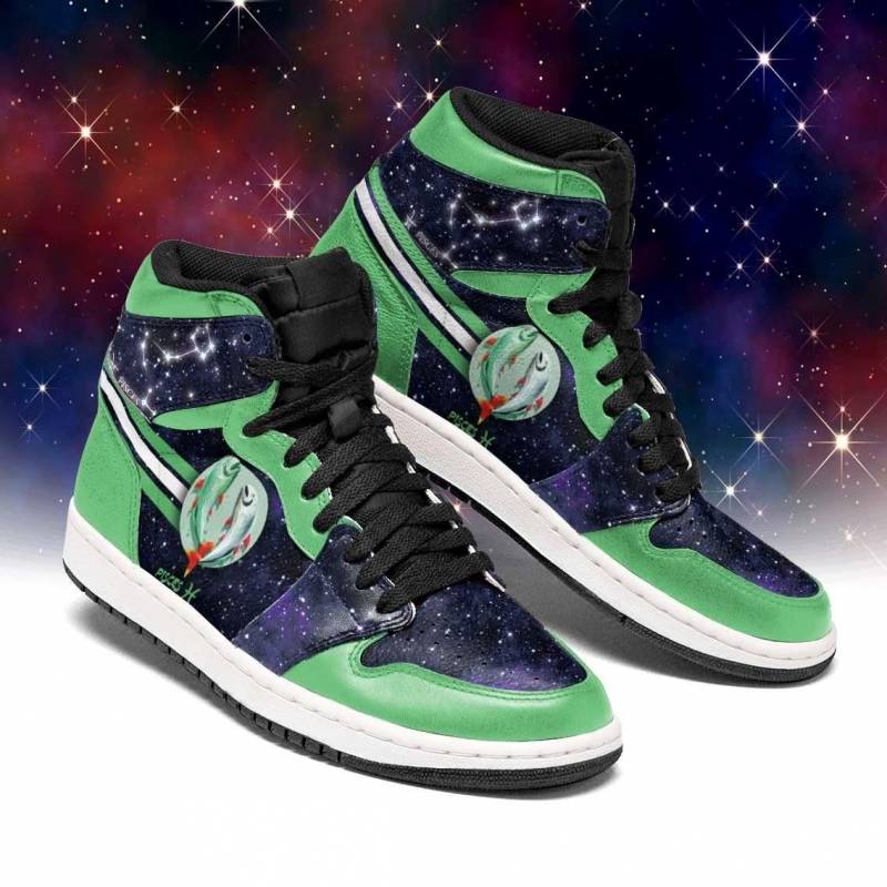 Pisces Zodiac Jordan Sneakers Shoes T1609