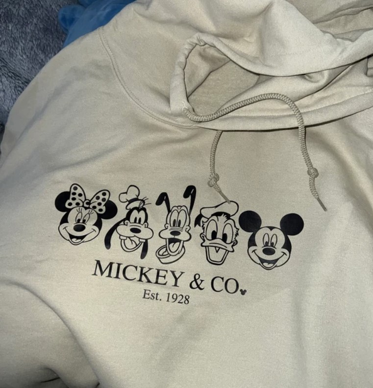 Mickey   Co 1928 Mickey and Friends Disney Sweatshirt Hoodie Outfit