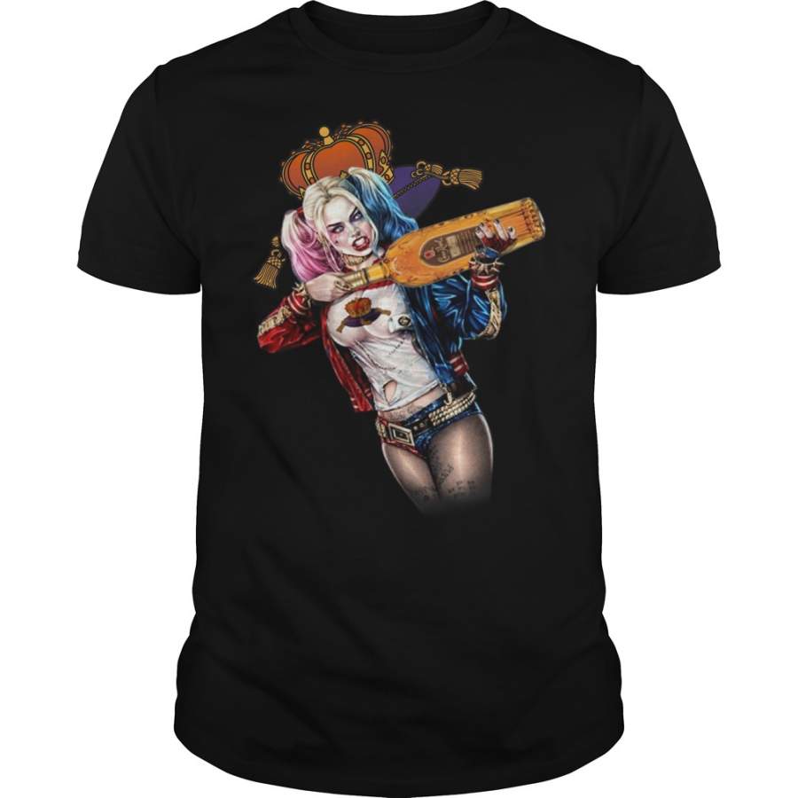 Harley Quinn Crown Royal King T-Shirt