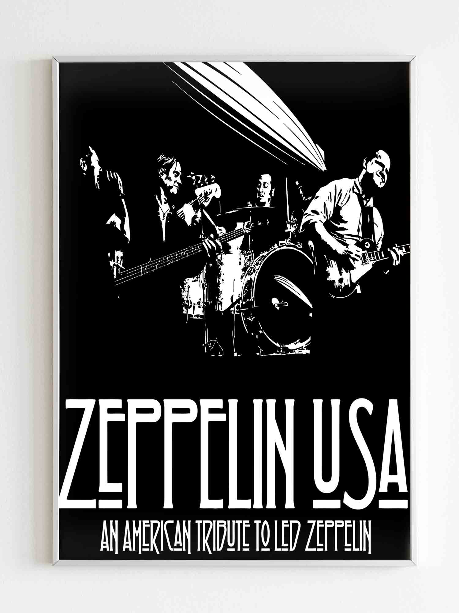 Zeppelin Usa Tribute To Led Zeppelin Poster