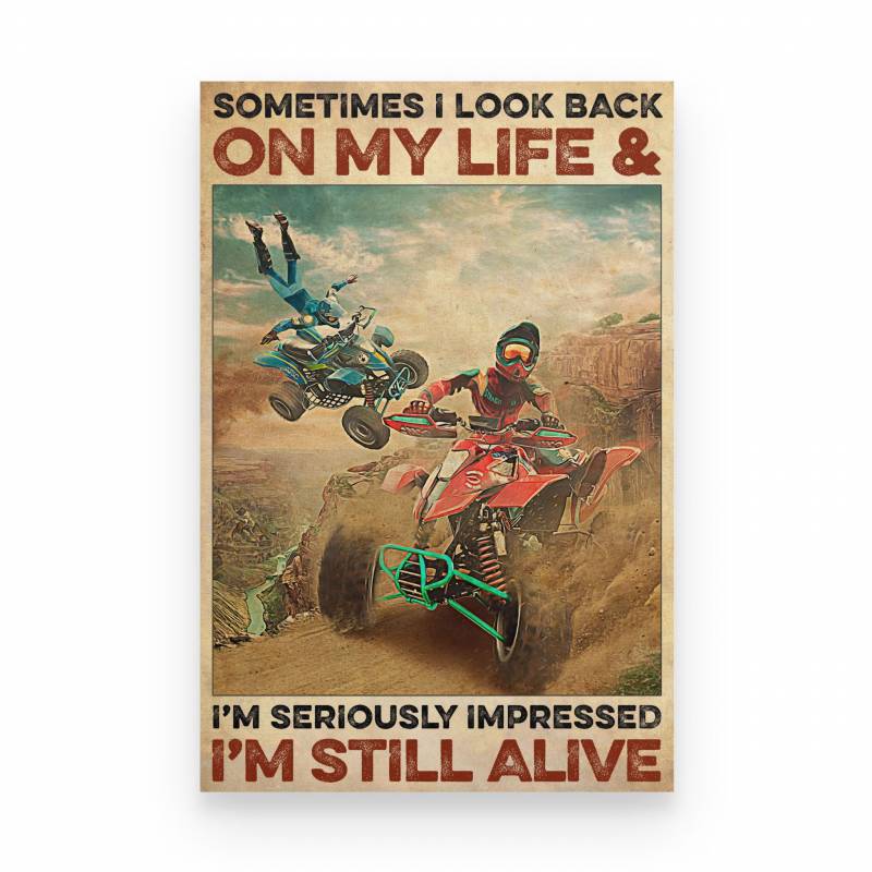 ATV Sometimes I Look Back - Poster