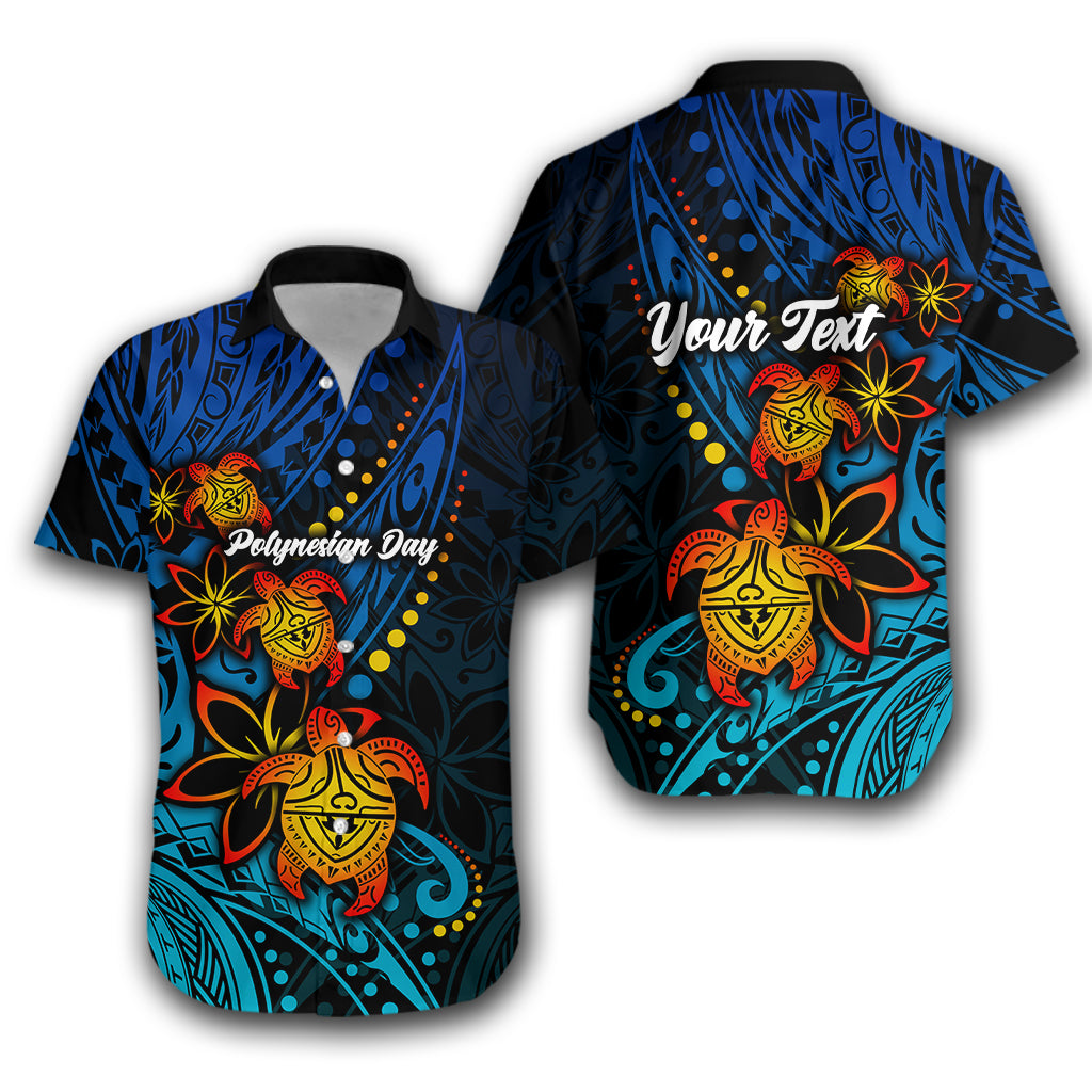 (Custom Personalised) Polynesian Day Hawaiian Shirt Turtle Style – Lt16