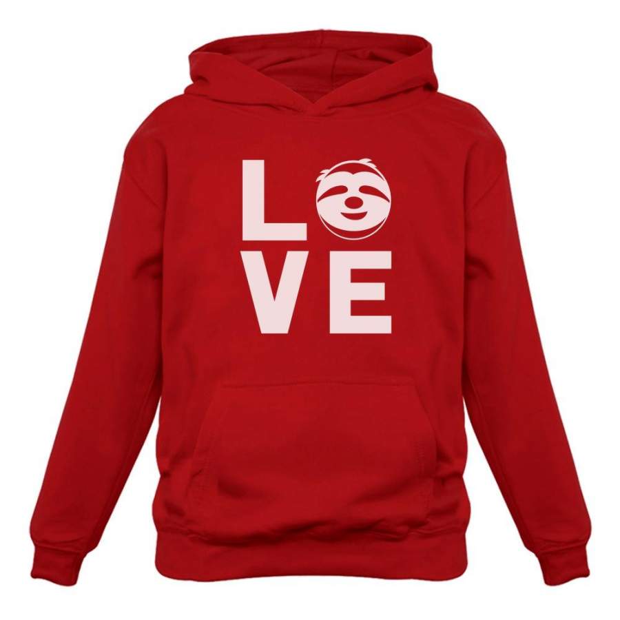 Animal Lovers – I Love Sloths – Lazy Sloth Cute Face Women Hoodie