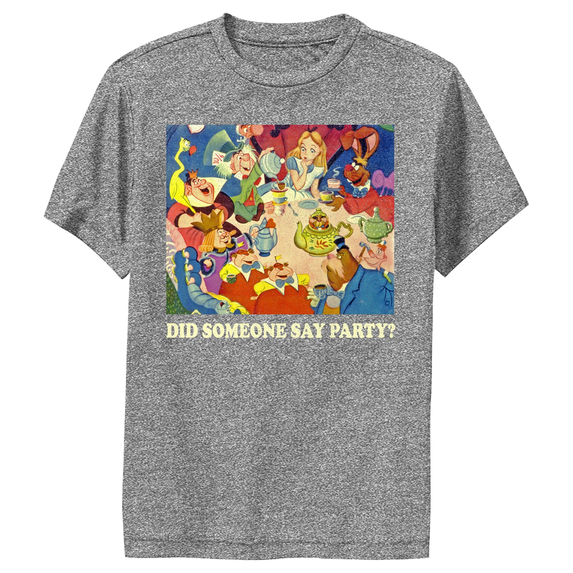 Boy’S Alice In Wonderland Did Someone Say Party Performance Tee