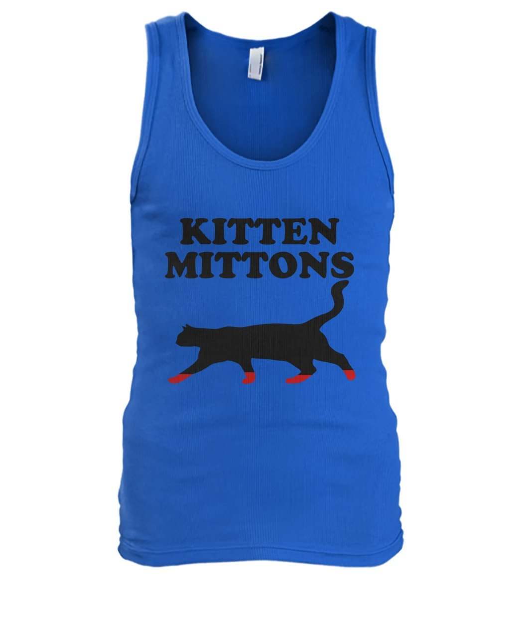 Shop Kitten Mittons shirt Men’s Tank Top