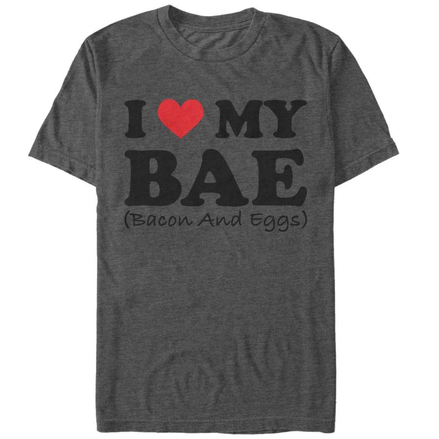 LOST GODS Men’s Valentine’s Day Bacon and Eggs T-Shirt