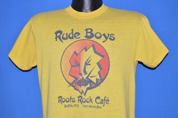 80S Rude Roots Rock Cafe Shirt