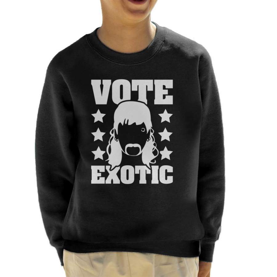 Tiger King Vote Joe Exotic Kid’s Sweatshirt