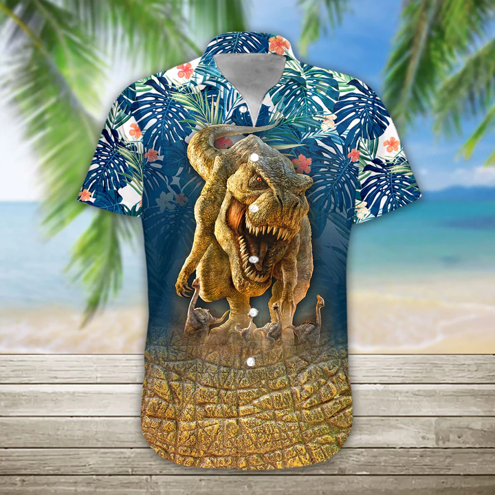 Hawaiian Shirts For Men Print Button Down Shirt Ha75708