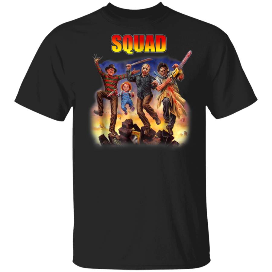 Halloween Squad Horror T-Shirt Gift For Men Women97