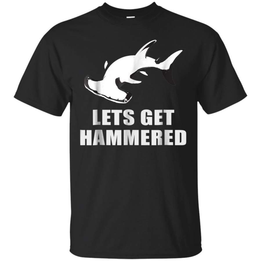 AGR Hammerhead Shark T Shirt Sharks Men Great White Teeth Tshirt Jaq T-shirt