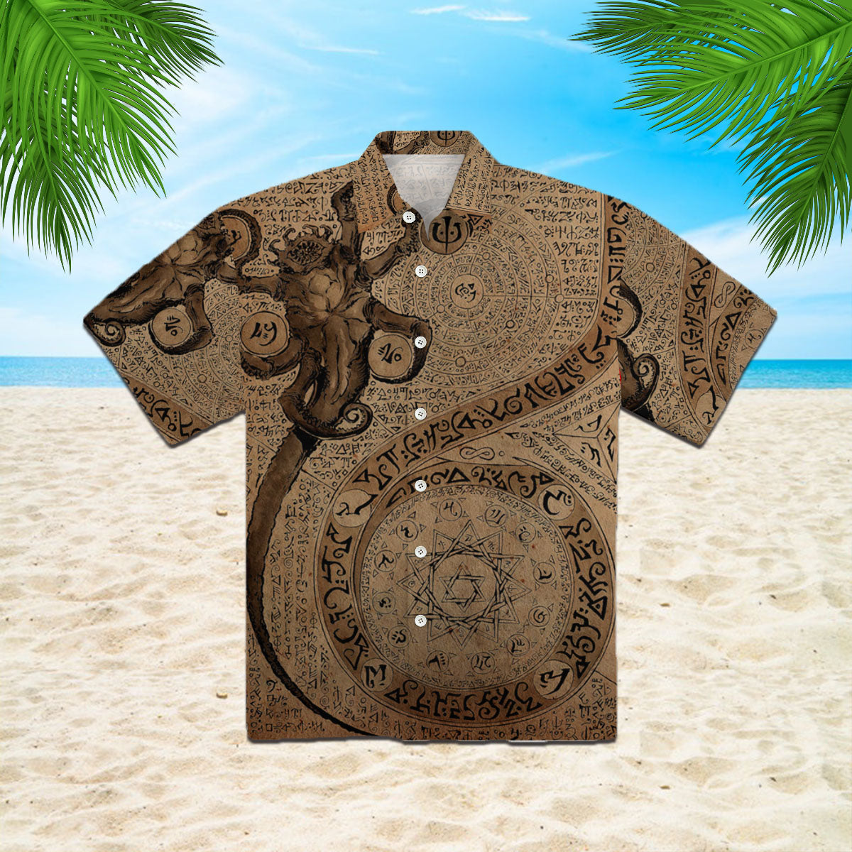 Cthulhu Hawaii Shirt For Men Women Ha39410