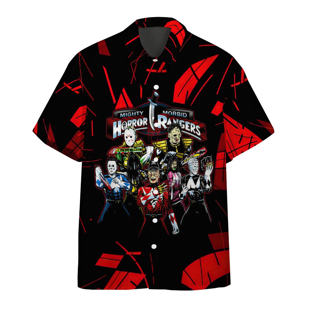 Gearhumans Horror Rangers Custom Hawaiian Shirt Ha2195