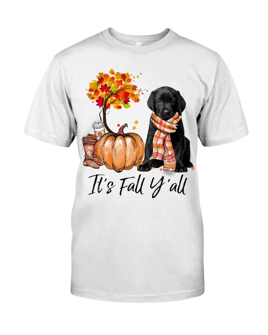 It Is Fall – Labrador Black Classic T-Shirt