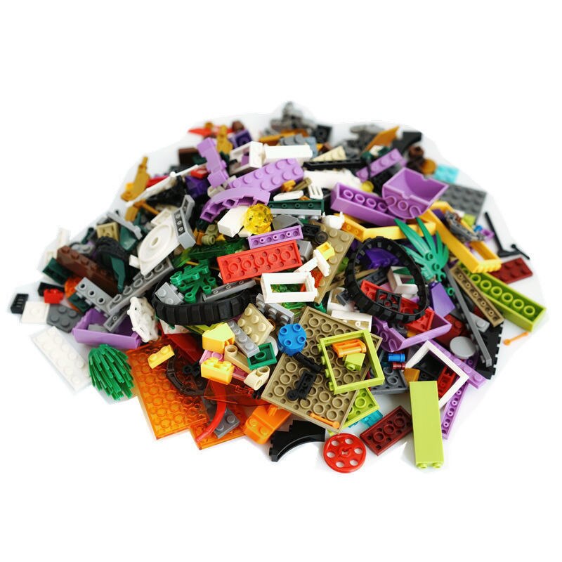1000g/Pack Multicolour DIY Model Building Blocks Toy Parts Bulk for Building Bricks Compatible with Legolying Children Toys Gift alx