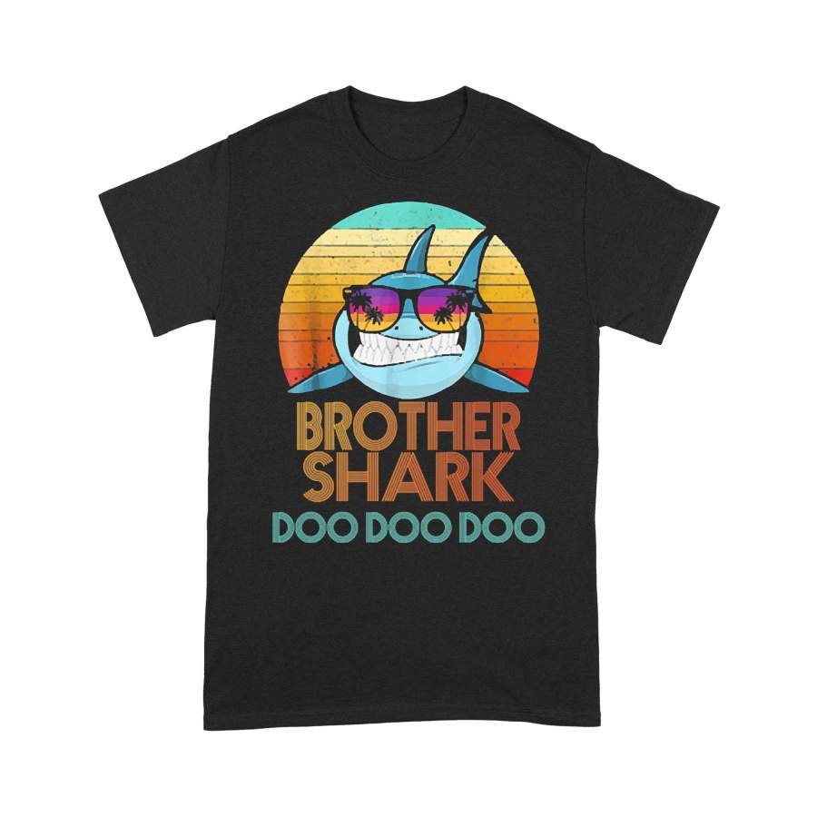 Brother Shark Doo Doo Doo Sunglass Beach Vintage T-shirt