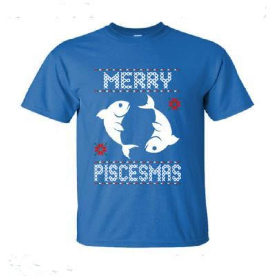 AGR Merry Piscesmas Ugly Christmas Sweater – Ultra-Cotton T-Shirt