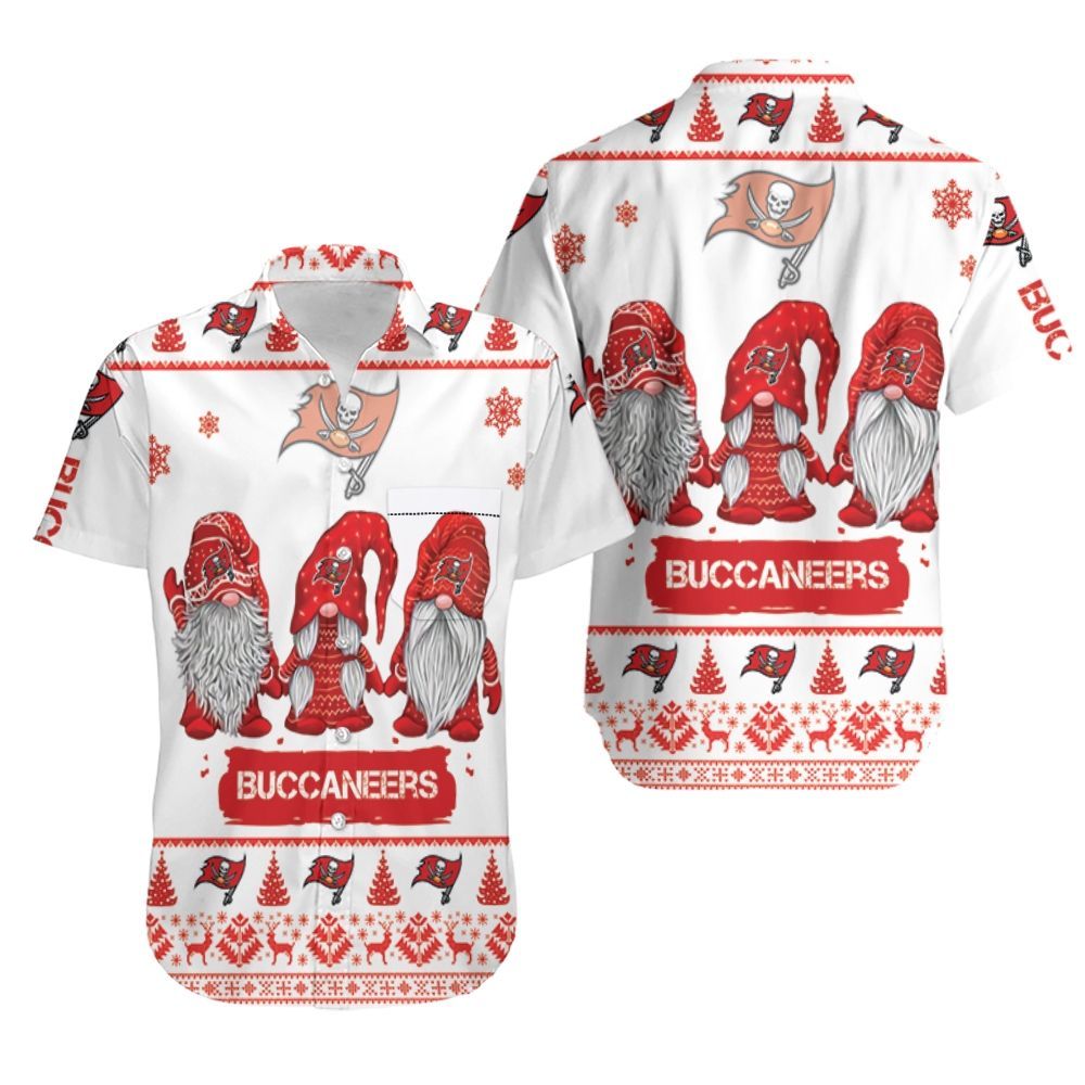 Christmas Gnomes Tampa Bay Buccaneers Ugly Sweatshirt Hawaii Shirt Ha17980