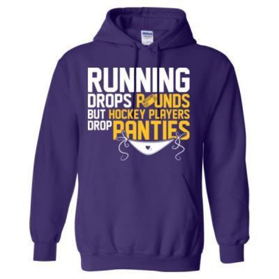 AGR Running Drops Pounds But Hockey Players Drop Panties – Heavy Blend™ Hooded Sweatshirt