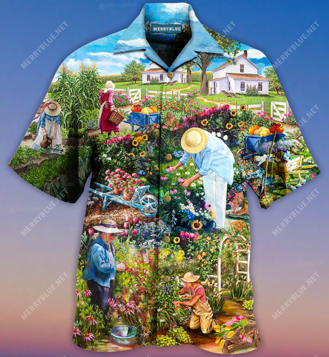 Gardening Is The Purest Of Human Pleasures Unisex Hawaii Shirt Ha3476