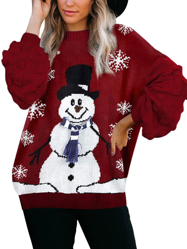 Ugly Christmas Jumper Chunky Oversize Xmas Sweater For Women