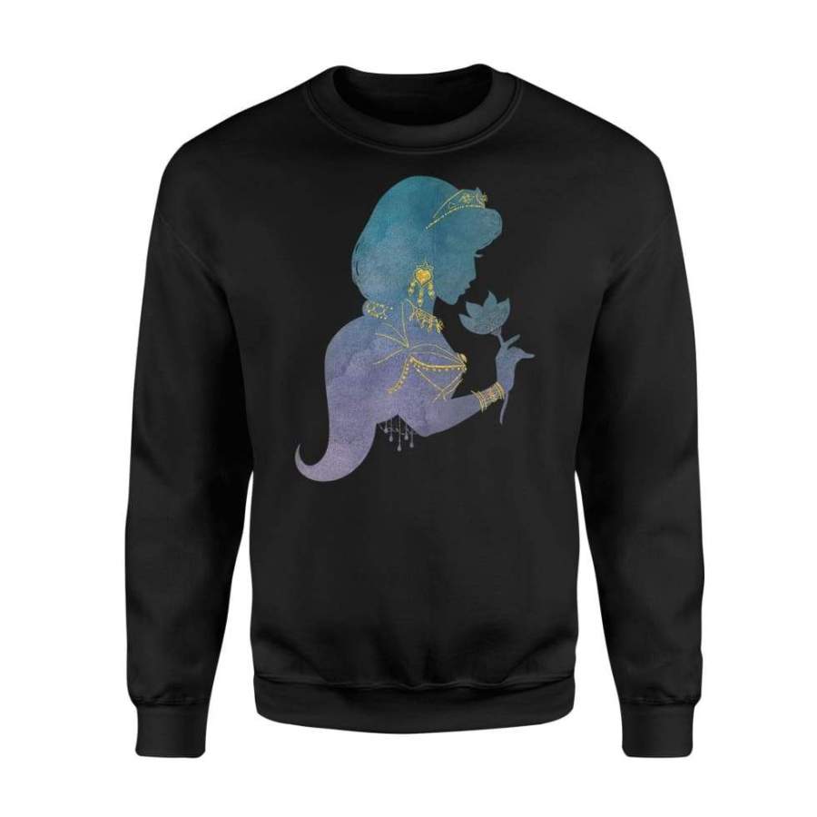 Womens Aladdin Live Action Princess Jasmine Jewelry Shirt Gift – Standard Fleece Sweatshirt