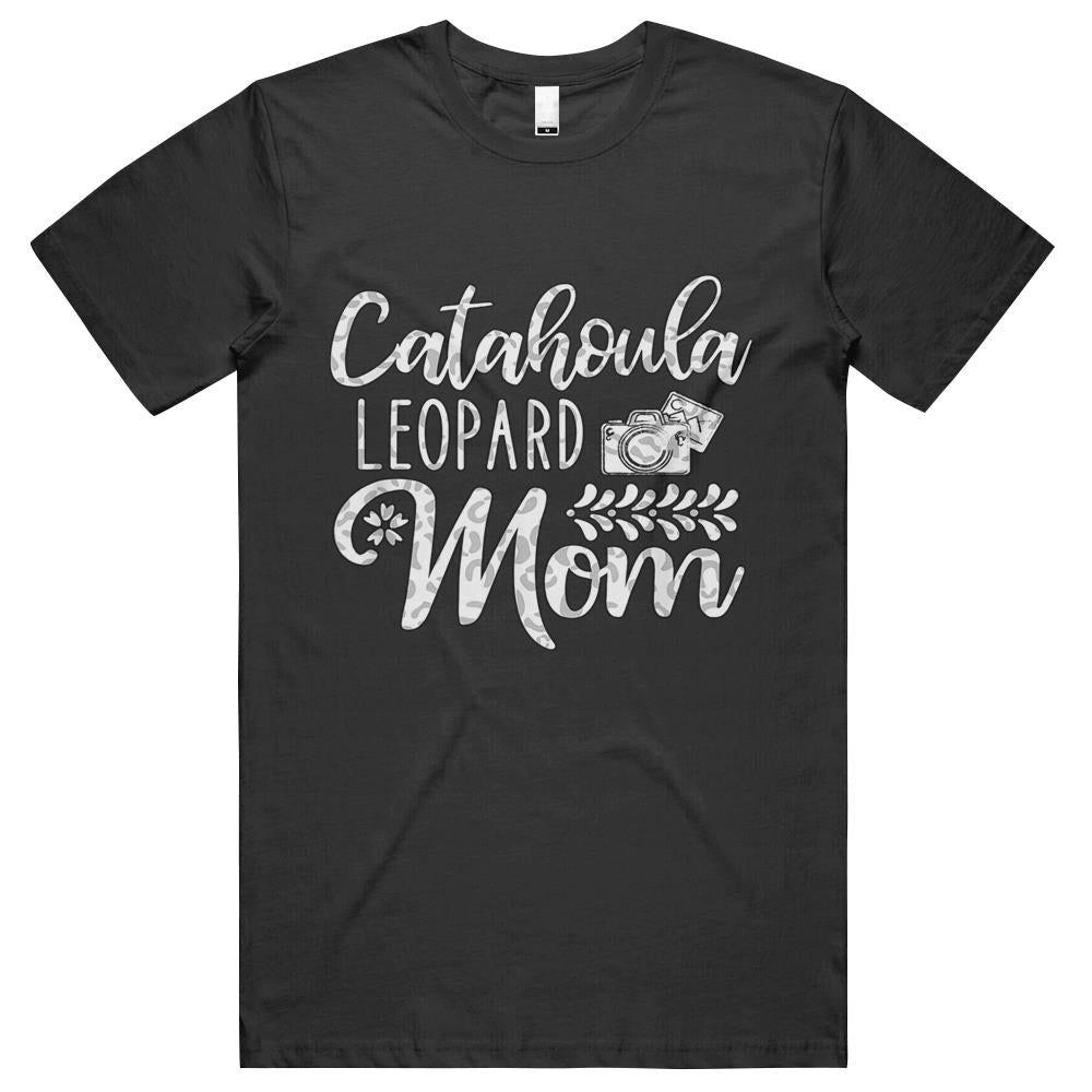 Catahoula Leopard Dog Mom Cute Paw Pet Owner Dog Lovers Men T Shirts