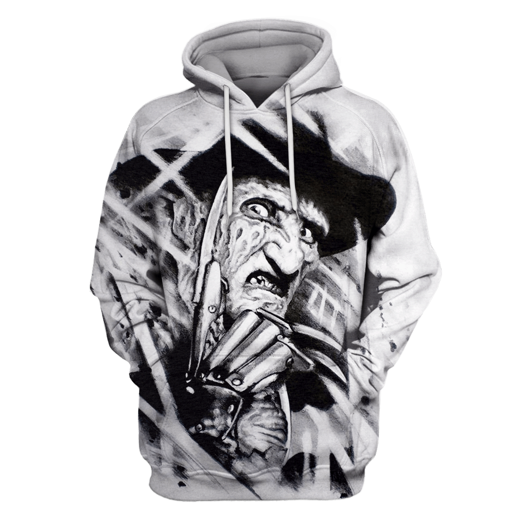 Nightmare On Elm Street Freddy Krueger T-Shirts – Zip Hoodies Apparel