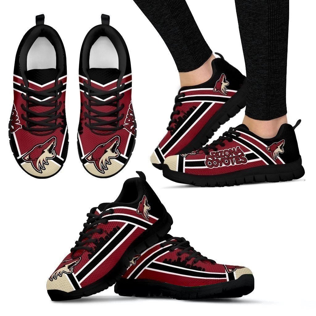 Arizona Coyotes Women’s Sneakers For Hockey Fan