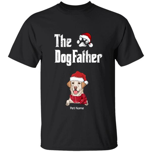 The Dog Father Christmas Personalized T-Shirt Ts-Pt624