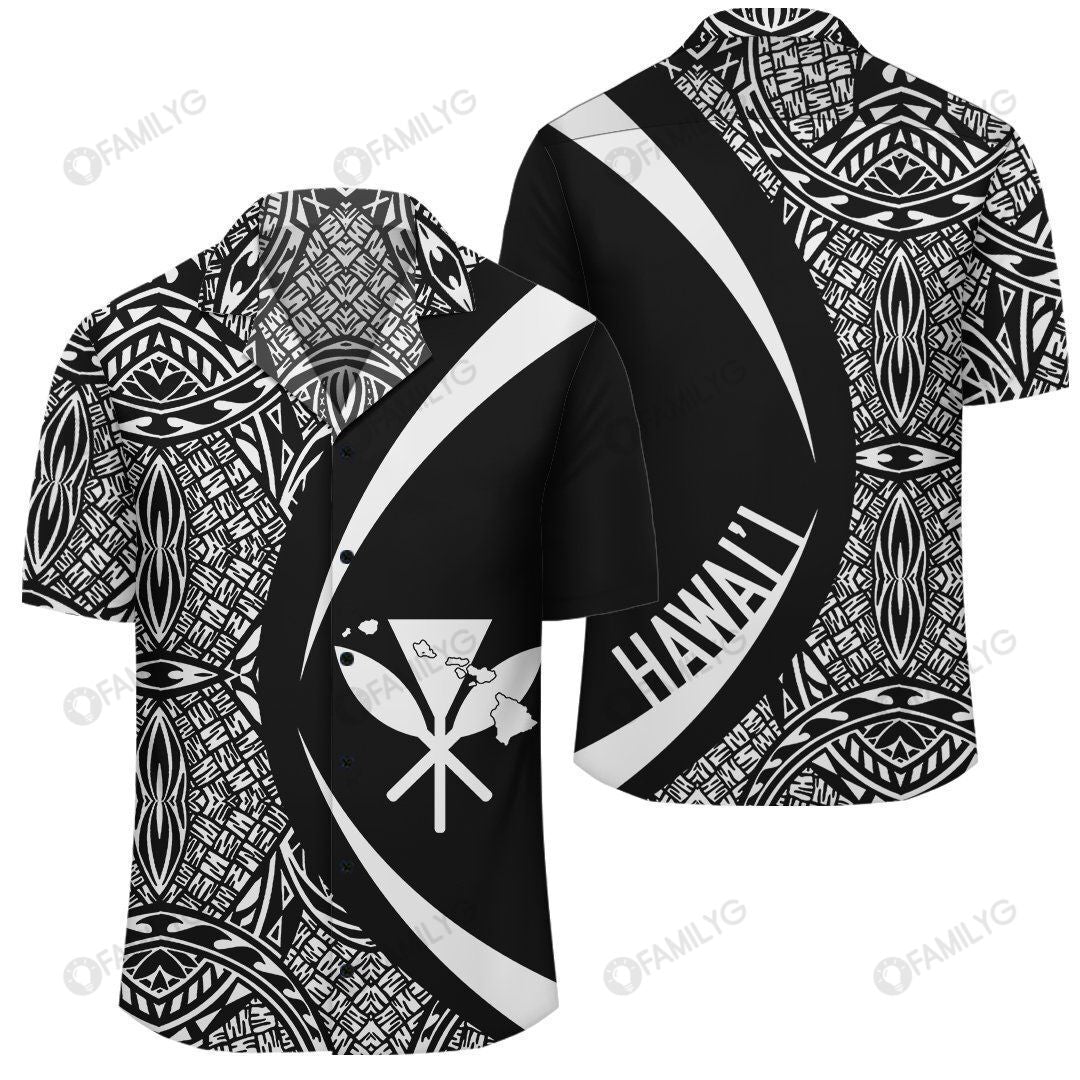 Kanaka Map Polynesian Design Hawaii Shirt Summer Hawaiian For Men, Women, Couple