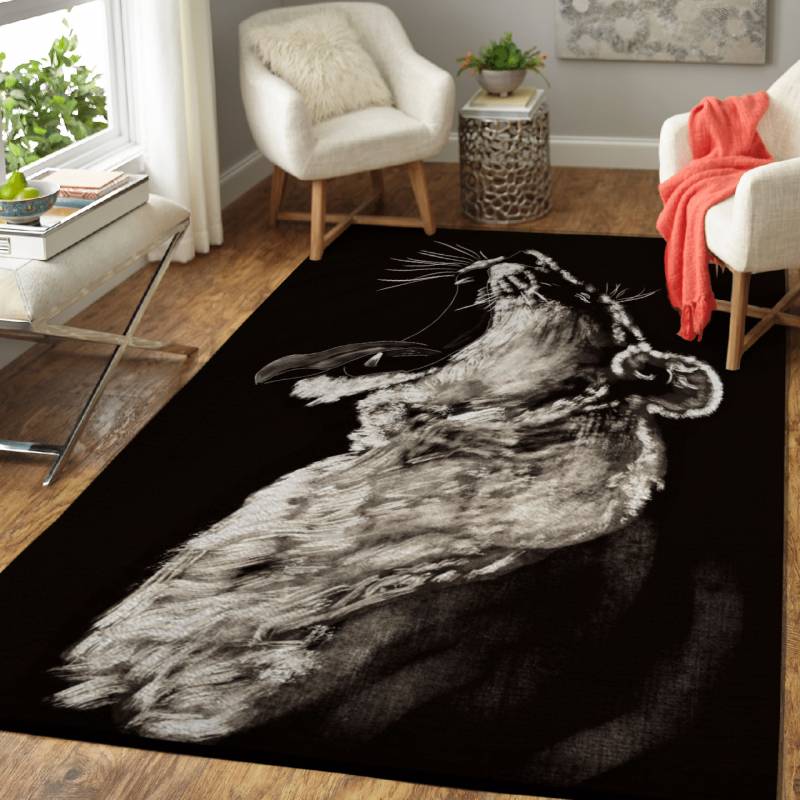 The Queen  – Animals Area Rug Carpet