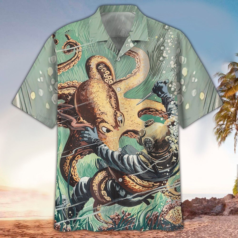 Scuba Hawaii Shirt For Lover Aloha Ha65048