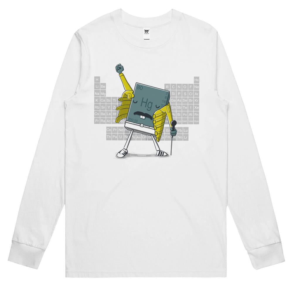 Freddie Mercury Long Sleeve T Shirts