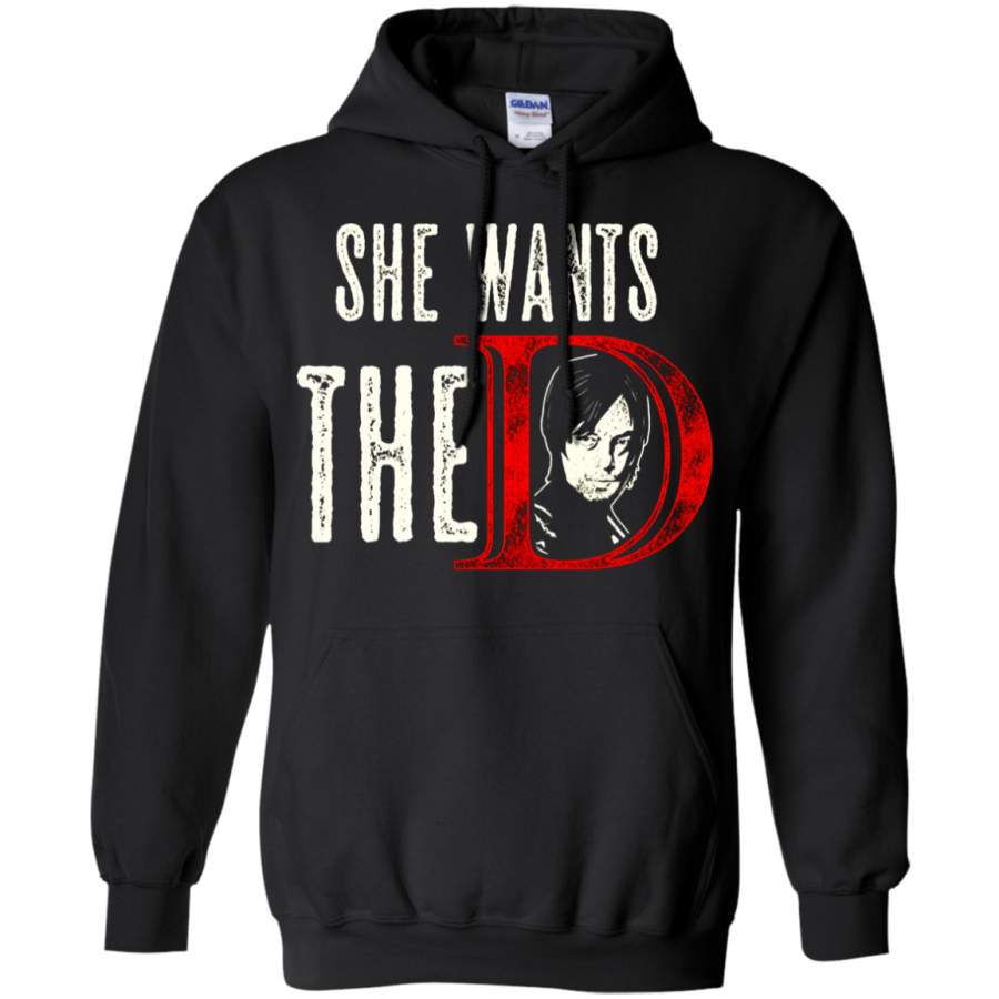 AGR She Wants The Daryl Dixon The Walking Dead Hoodie