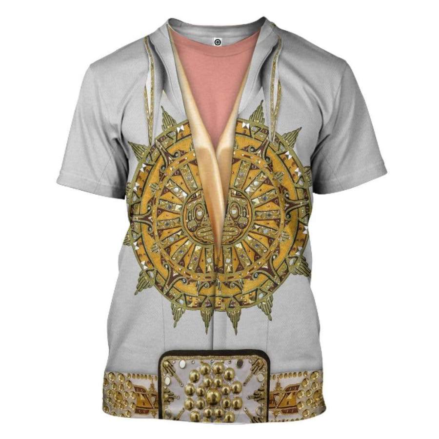 Gearhuman 3D Elvis Presley Custom Tshirt Apparel