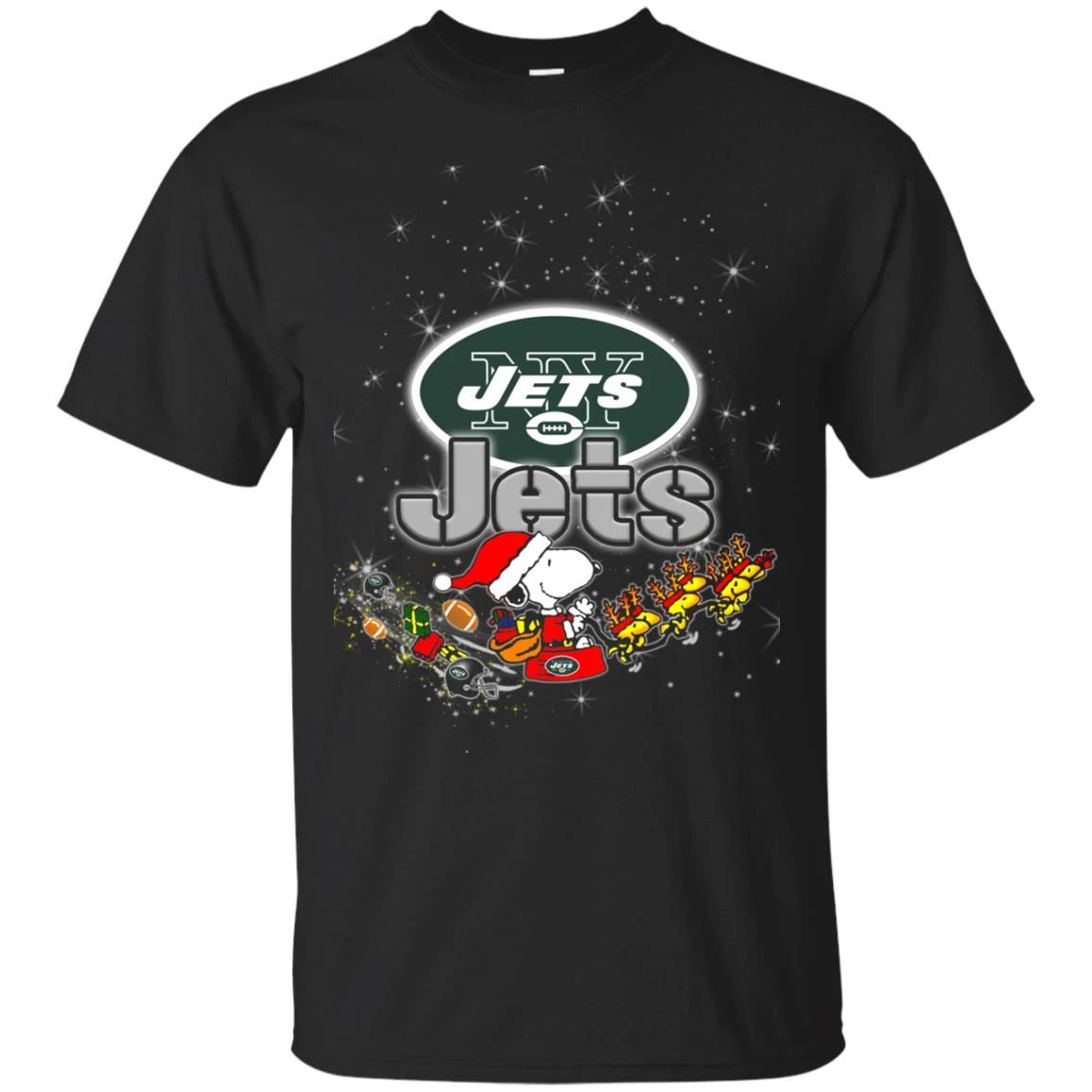 Snoopy Christmas New York Jets T Shirts EmprintsTOP