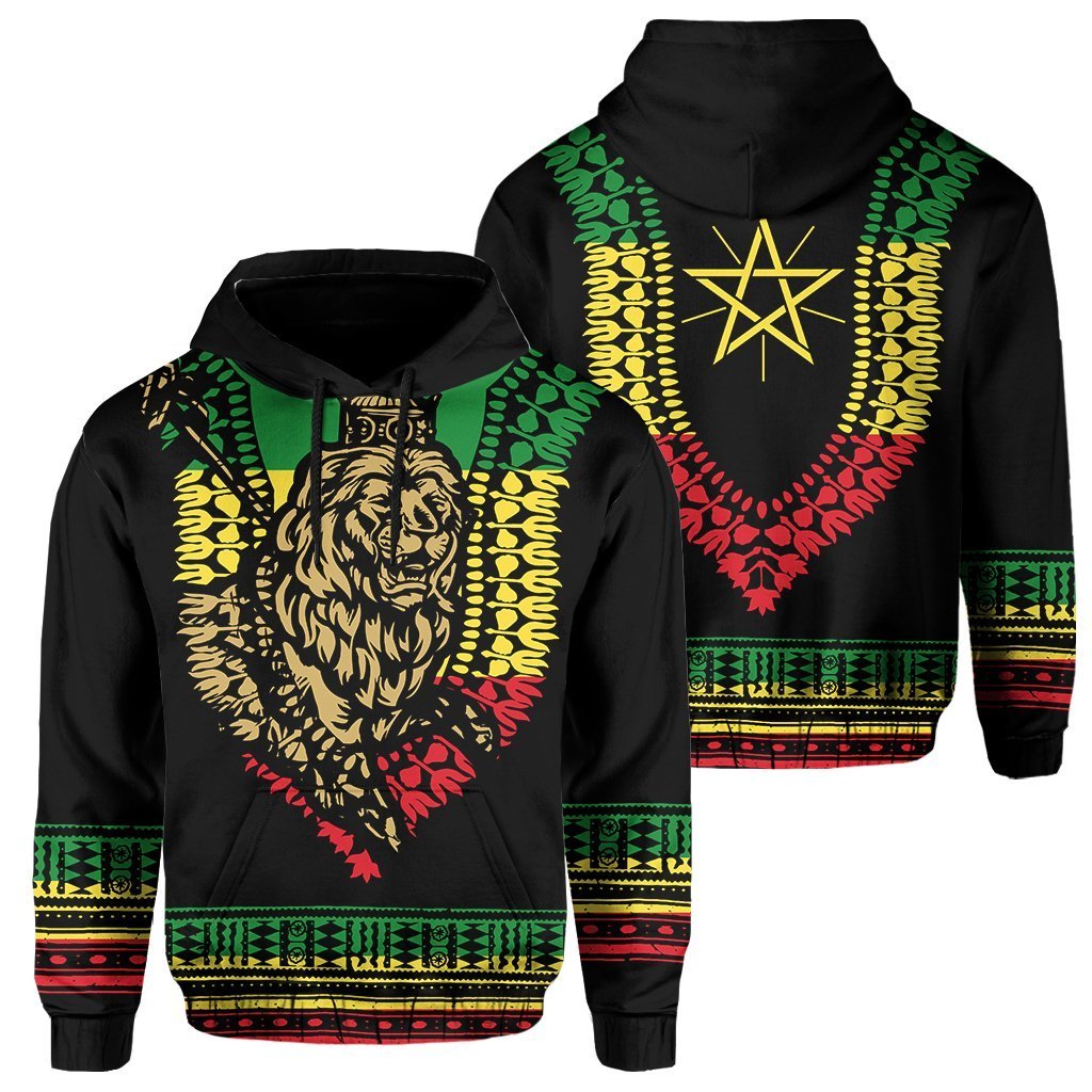 Greek Life Hoodie – Ethiopia Dashiki Style Pullover