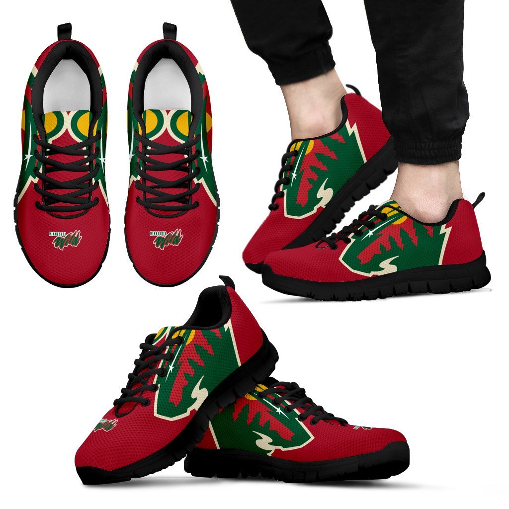 Minnesota Wild Running Shoes Sneakers