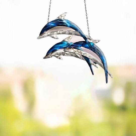 Dolphin Window Decor Ornament 10