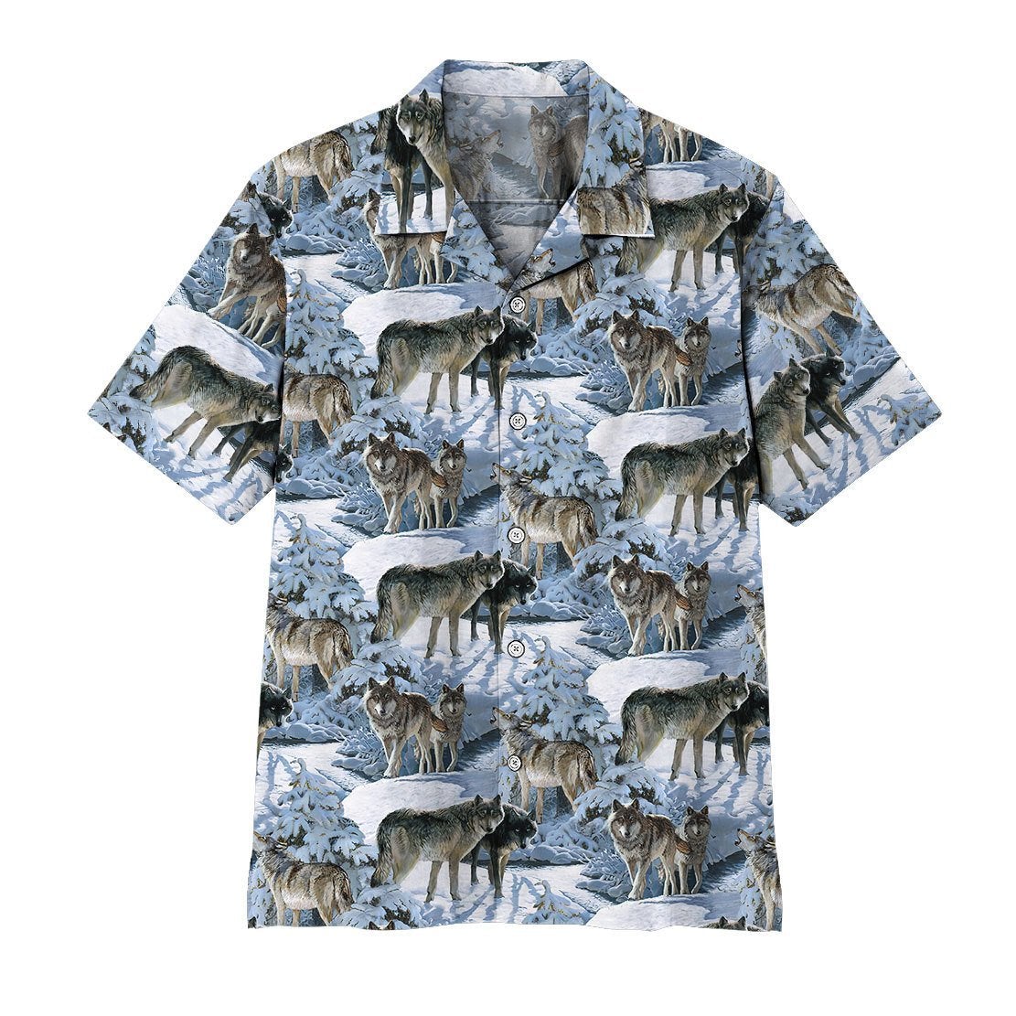 Wolf Hawaii Shirt For Men Women Ha88846