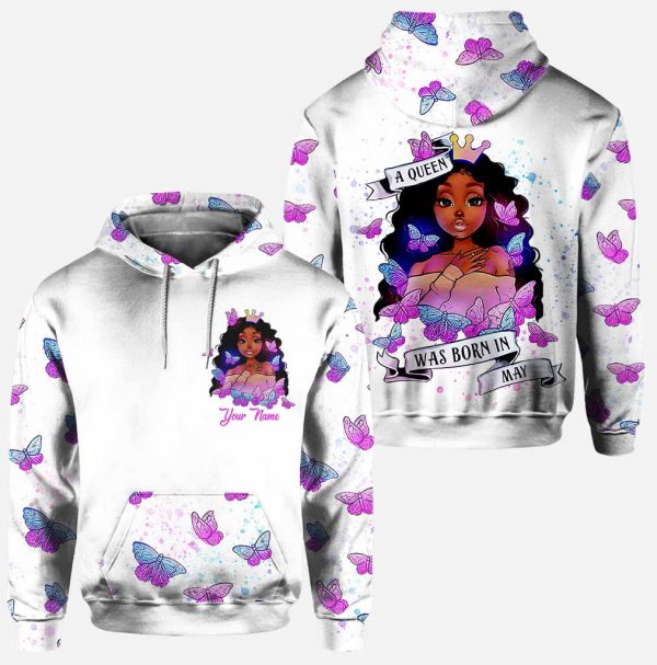 Pretty Eyes – Personalized African American 3D All Over Printed Unisex Hoodie Us Size