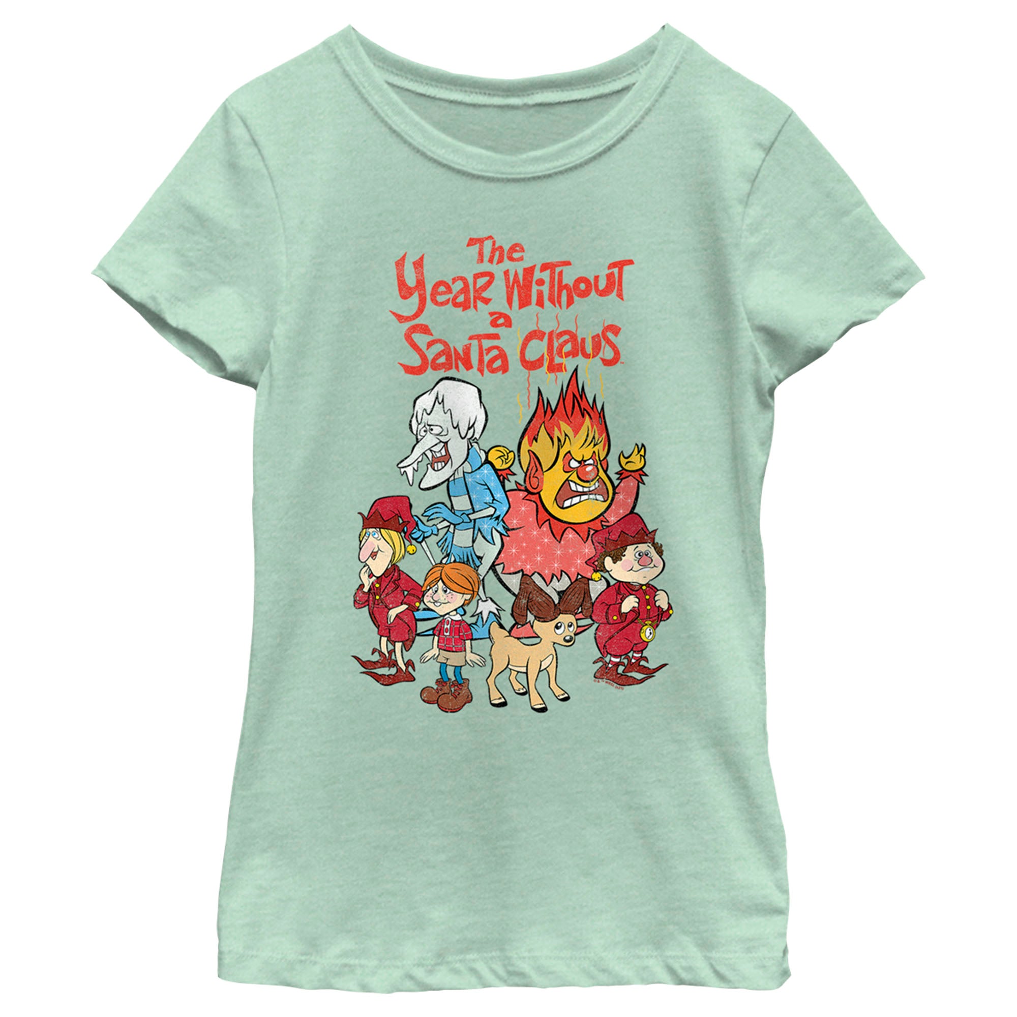 The Year Without A Santa Claus Girl’S Group Shot  T-Shirt