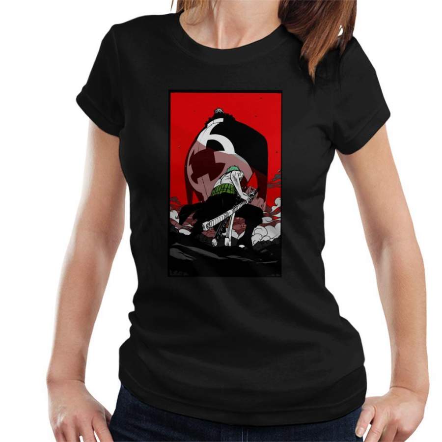 One Piece Zoro Vs Kuma Women’s T-shirt