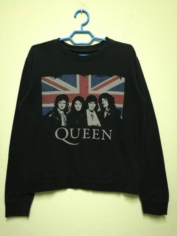 Queen Freddie Mercury British Rock Band Sweater Shirt Crewneck Shirt