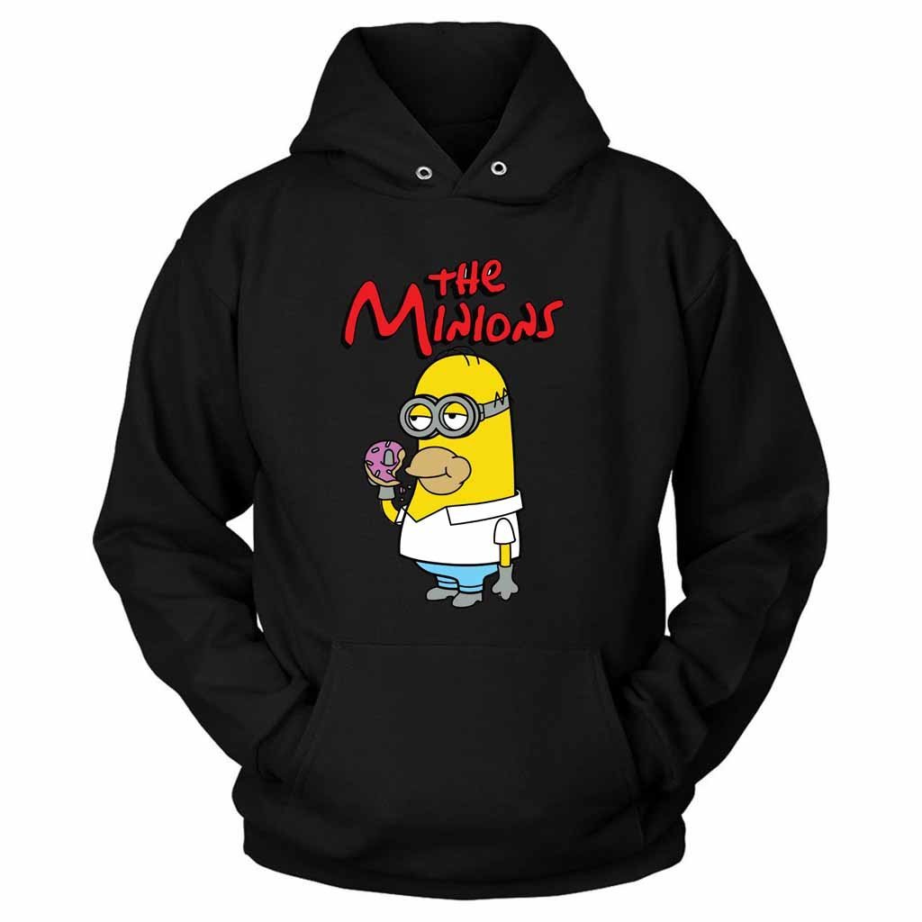 The Minions Parody Of The Simpsons And Minions Funny Unisex Hoodie