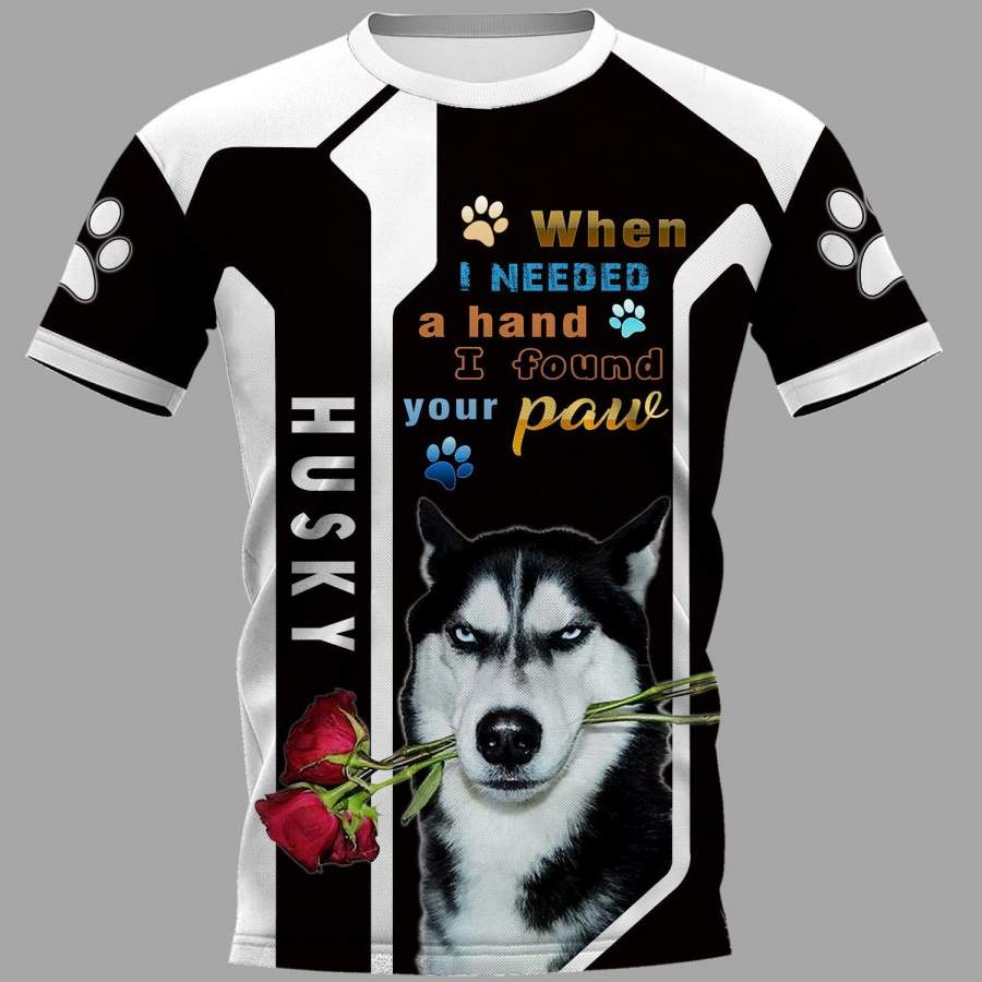 HUSKY Limited Edition 3D Full Printing Shirt