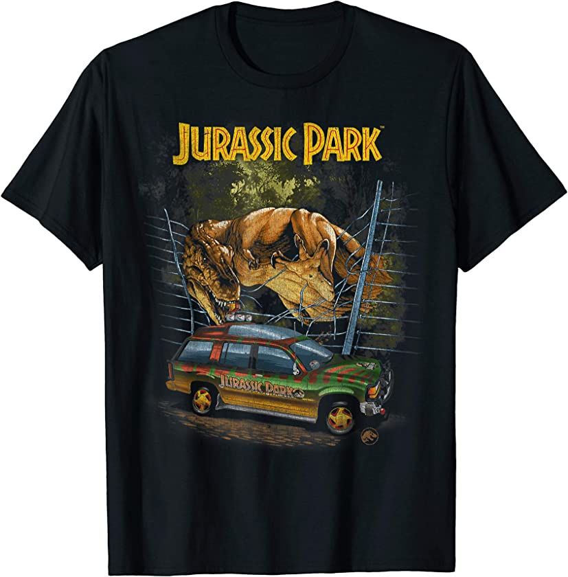 Vintage T-Rex Break Out Graphic T-Shirt